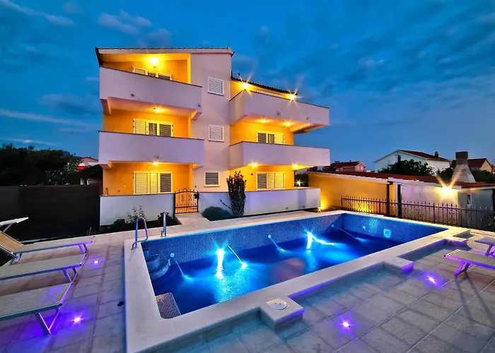 Green Poolside Escape